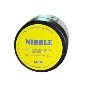 Lush Kitchen Exclusive Nibble Lip Scrub Lemon Sherbet Exfoliating Sugar NWT